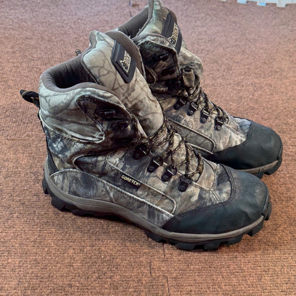 C+ Rocky Lynx 7362 Mens Hunting Boots Camo GORE-TEX 800g Thinsulate 10.5 W Wide
